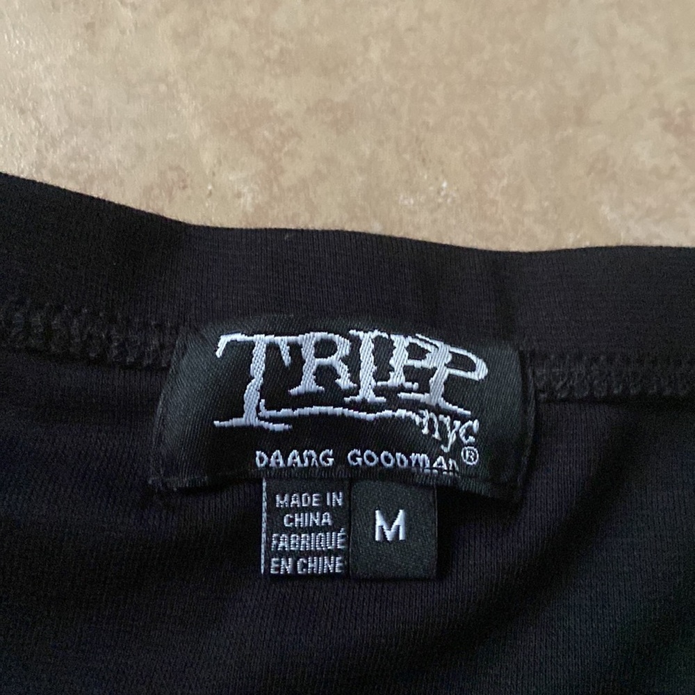 Nwot Tripp NYC Pleated Mesh Grommet Mini Skirt Size M - Picture 8 of 10